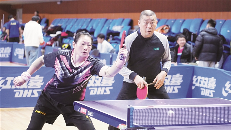 “奋进新中卫·吉祥过大年”乒乓球邀请赛举办